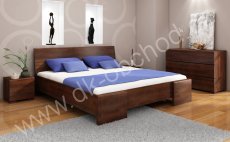 Buková zvýšená postel z masivu Hessler Maxi 140x200