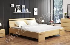 Zvýšená postel z masivu Sparta Maxi 200x220 - high long