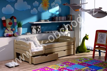 Dětská postel s úložným prostorem Ela